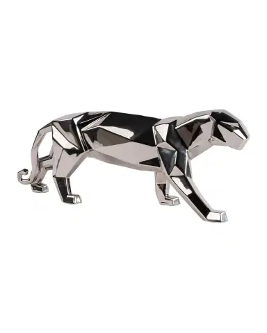 Lladro Panther Sculpture - Silver | Thumbnail 1