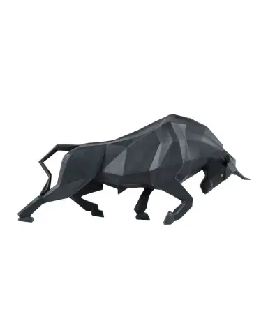 Lladro Bull Matte Black Sculpture | Thumbnail 1