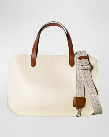 Bell'INVITO Ivory Tote | Thumbnail 3 Bell'INVITO Ivory Tote | Thumbnail 3