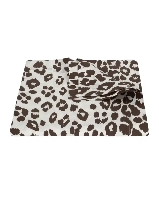 Matouk Schumacher Iconic Leopard Tablecloth, 70" x 126"
