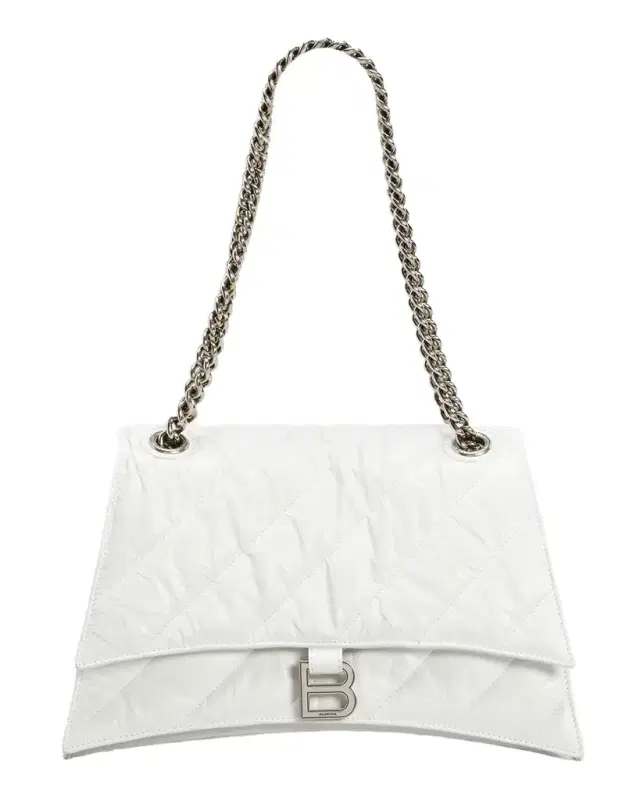 Crush Medium Quilted Chain Bag