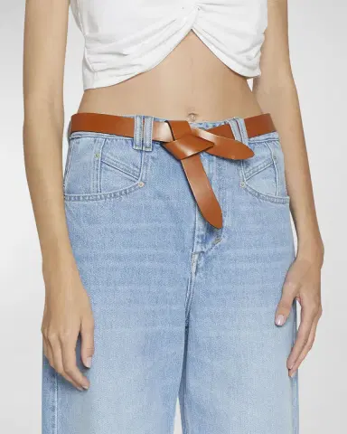 Isabel Marant Lecce Leather Pull-Through Belt | Thumbnail 2 Isabel Marant Lecce Leather Pull-Through Belt | Thumbnail 2
