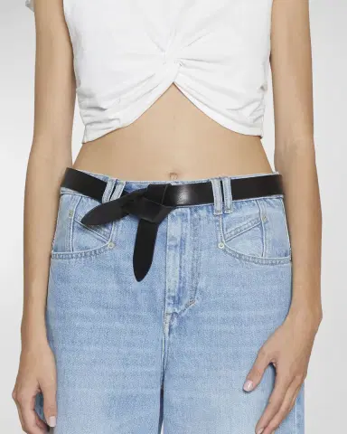 Isabel Marant Lecce Leather Pull-Through Belt | Thumbnail 4 Isabel Marant Lecce Leather Pull-Through Belt | Thumbnail 4