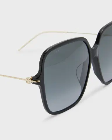 Gucci GG Square Acetate Sunglasses | Thumbnail 3