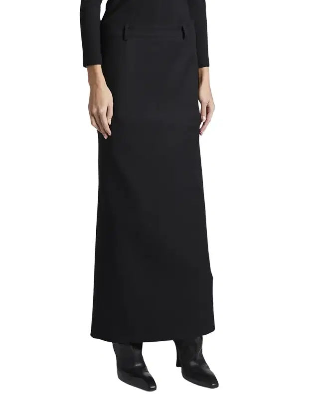 Barathea Maxi Tube Skirt