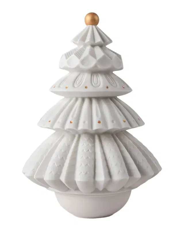 Lladro Christmas Tree Table Lamps