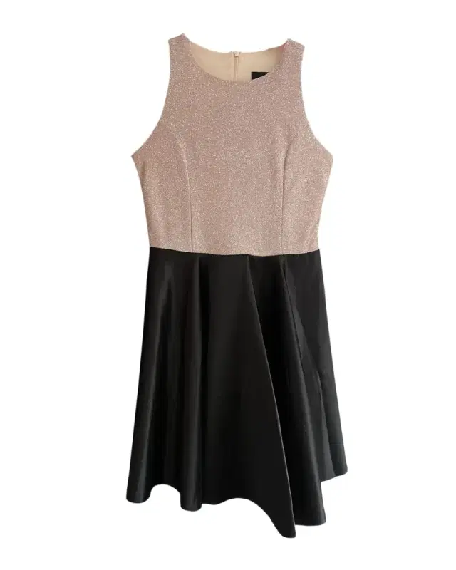 Un Deux Trois Girl 's Two-Tone Fit-&-Flare Dress, Size 7-16