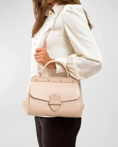 Franzi Margherita Calf Leather Crossbody Bag | Thumbnail 3