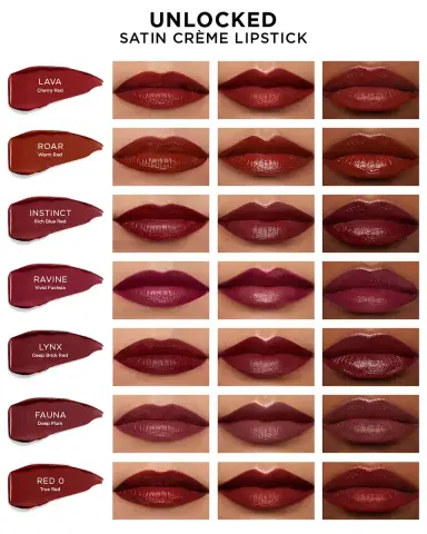 Hourglass Cosmetics Unlocked Satin Creme Lipstick | Thumbnail 2 Hourglass Cosmetics Unlocked Satin Creme Lipstick | Thumbnail 2