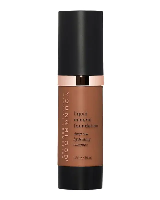Youngblood Mineral Cosmetics Liquid Mineral Foundation Deep Sea Hydrating Complex, 1 oz.