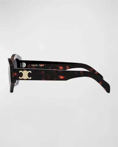 Celine Triomphe Logo Acetate Cat-Eye Sunglasses | Thumbnail 4 Celine Triomphe Logo Acetate Cat-Eye Sunglasses | Thumbnail 4