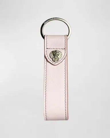Bell'INVITO Leather Logo Keychain | Thumbnail 3