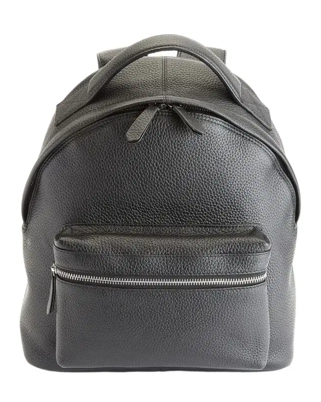 ROYCE New York Personalized Leather Travel Backpack