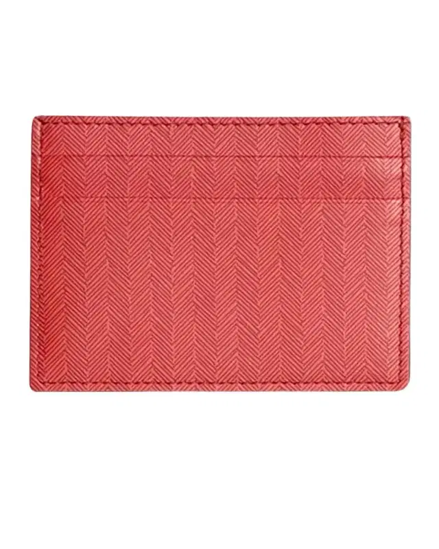 Bell 'INVITO Chevron Leather Credit Card Case