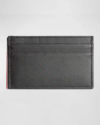 Bell'INVITO Chevron Leather Credit Card Case | Thumbnail 3