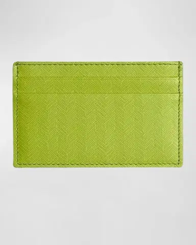 Bell'INVITO Chevron Leather Credit Card Case | Thumbnail 3