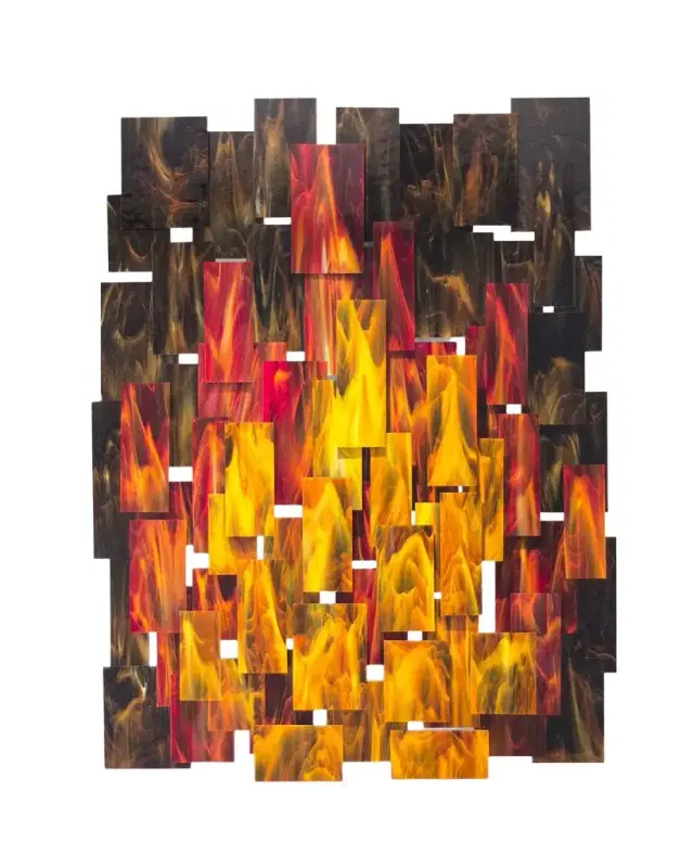 Karo Studios "Inferno" Wall Sculpture