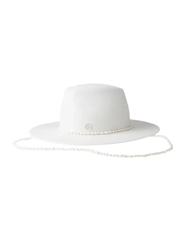 Kyra Felt Wool Fedora W/ Seashells