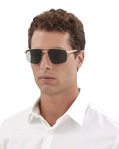 Cartier Men's Square Rimless Metal Sunglasses | Thumbnail 1 Cartier Men's Square Rimless Metal Sunglasses | Thumbnail 1