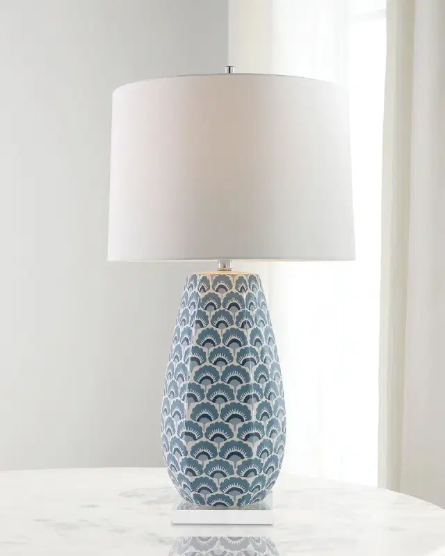 Port 68 Isobel Blue Table Lamp