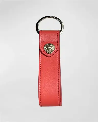 Bell'INVITO Leather Logo Keychain | Thumbnail 3 Bell'INVITO Leather Logo Keychain | Thumbnail 3