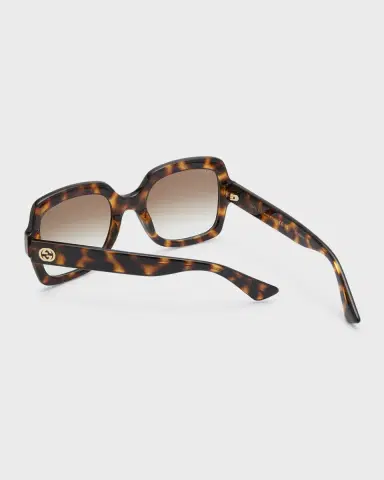 Gucci Gradient GG Square Injection Plastic Sunglasses | Thumbnail 2 Gucci Gradient GG Square Injection Plastic Sunglasses | Thumbnail 2