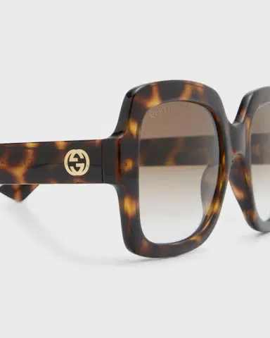 Gucci Gradient GG Square Injection Plastic Sunglasses | Thumbnail 4 Gucci Gradient GG Square Injection Plastic Sunglasses | Thumbnail 4