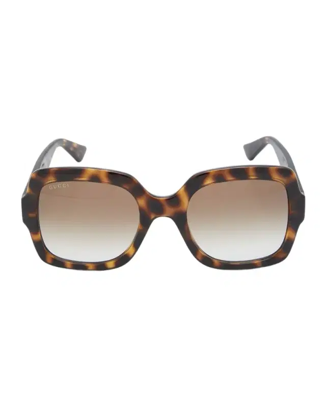 Gucci Gradient GG Square Injection Plastic Sunglasses