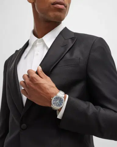 Piaget 42mm Polo Skeleton Watch, Blue | Thumbnail 3 Piaget 42mm Polo Skeleton Watch, Blue | Thumbnail 3