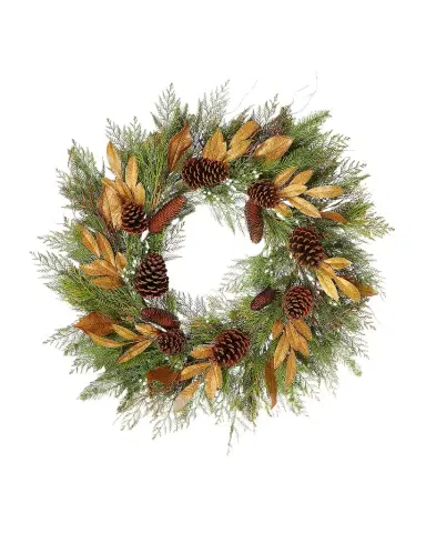 Winward Home Cedar Pine Mix Wreath | Thumbnail 1