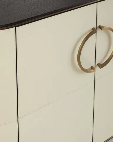 Arteriors Lanette Leather Cabinet | Thumbnail 3