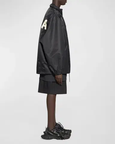 Balenciaga Men's Tape Type Short Windbreaker | Thumbnail 5