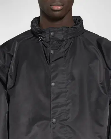 Balenciaga Men's Tape Type Short Windbreaker | Thumbnail 6