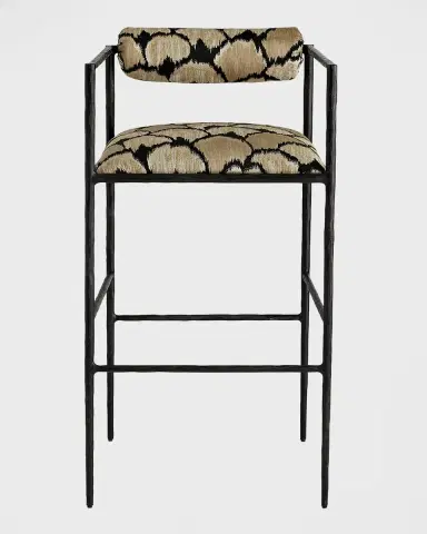 Arteriors Barbana Bar Stool | Thumbnail 2 Arteriors Barbana Bar Stool | Thumbnail 2