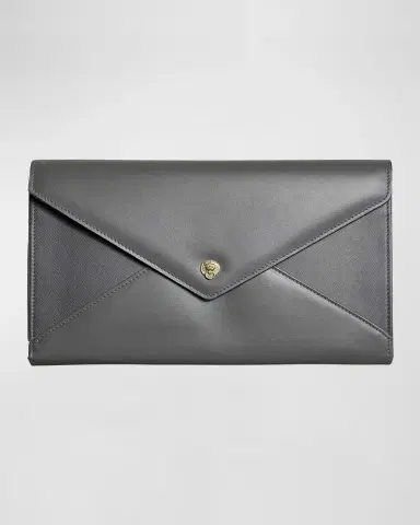Bell'INVITO Textured Leather Envelope Wallet | Thumbnail 3