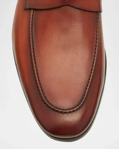 Magnanni Men's Sasso Leather Penny Loafers | Thumbnail 6 Magnanni Men's Sasso Leather Penny Loafers | Thumbnail 6