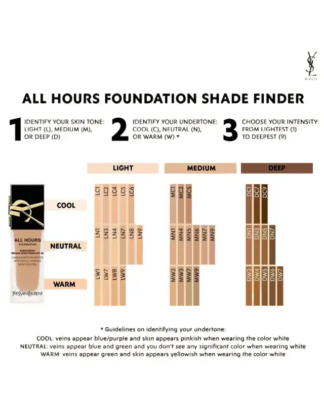 Yves Saint Laurent Beaute 0.85 oz. All Hours Luminous Matte Foundation