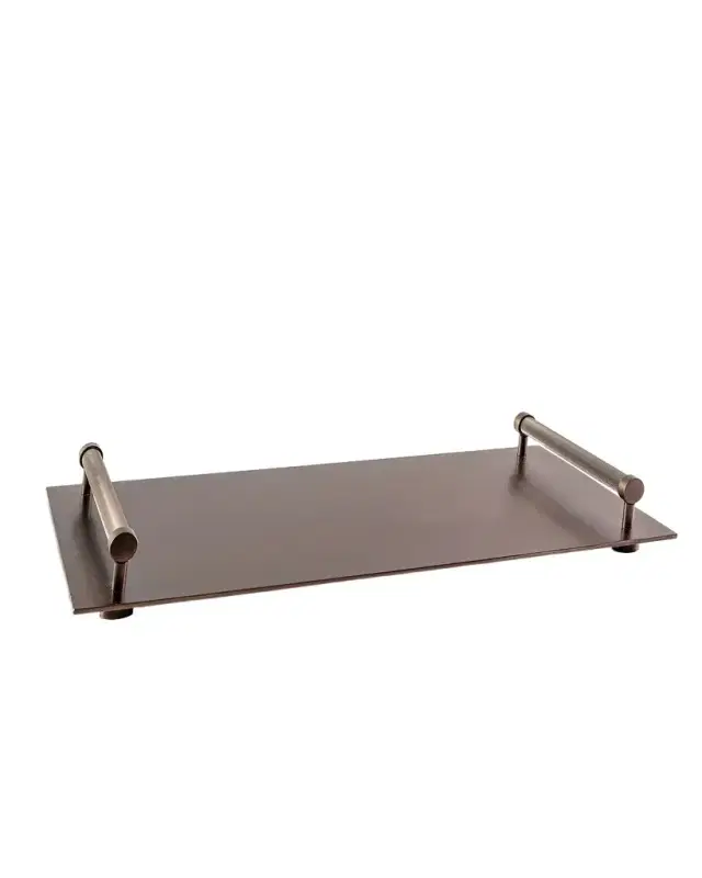 Port 68 Parliament Aged Brass Tray