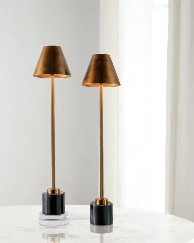 Port 68 Parliament Buffet Brass Lamps, Set of 2 | Thumbnail 2 Port 68 Parliament Buffet Brass Lamps, Set of 2 | Thumbnail 2