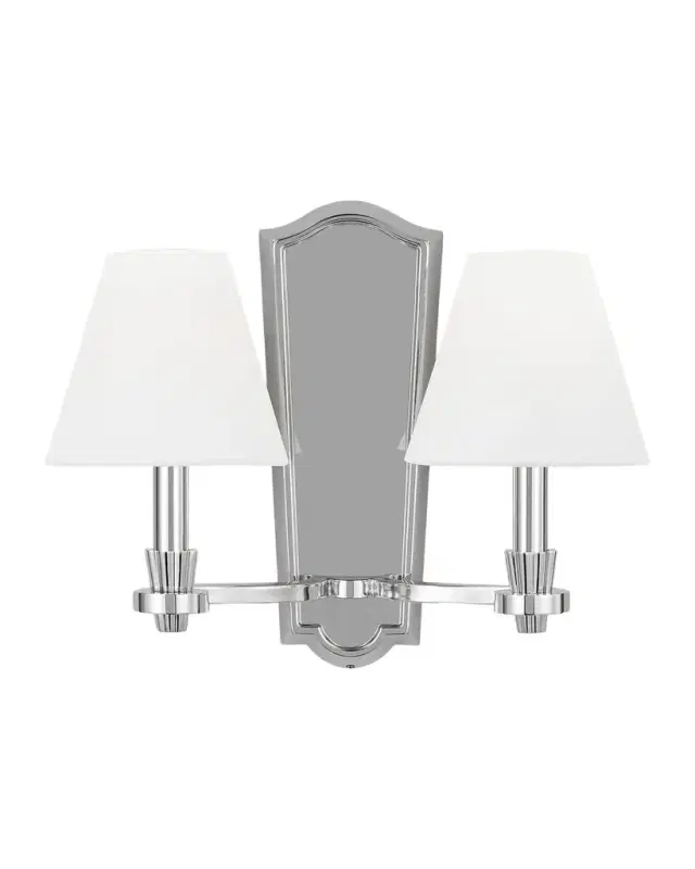 Visual Comfort Studio Paisley Double Sconce By Alexa Hampton
