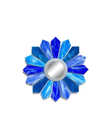 Karo Studios "Sunburst AH" Sculptural Wall Mirror - 30" | Thumbnail 1
