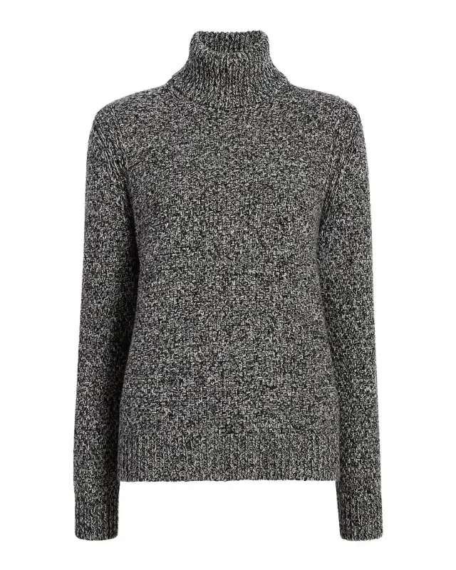 Recycled Cashmere Turtleneck Sweater