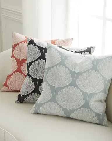 D.V. KAP Home Kita Decorative Feather/Down Pillow - 24" | Thumbnail 1