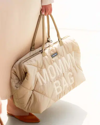 Childhome Puffer Mommy Bag, XL Diaper Bag | Thumbnail 2 Childhome Puffer Mommy Bag, XL Diaper Bag | Thumbnail 2