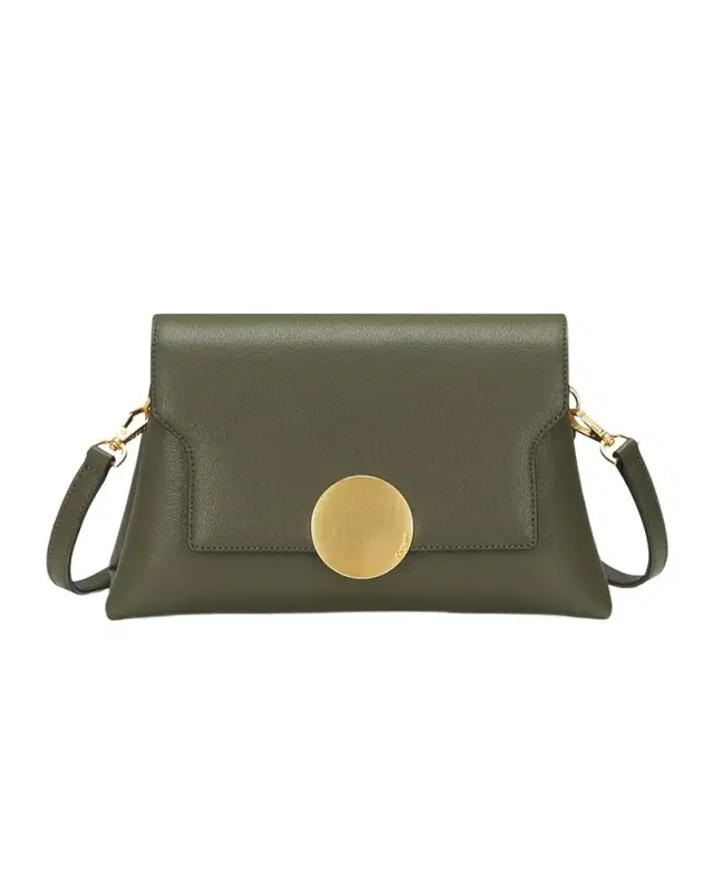 Lottie Flap Leather Crossbody Bag