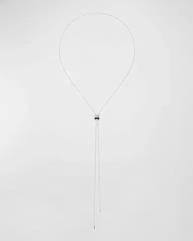 Boucheron Quatre 18K White Gold Double Edition Small Tie Necklace | Thumbnail 3 Boucheron Quatre 18K White Gold Double Edition Small Tie Necklace | Thumbnail 3