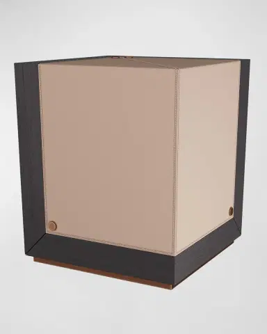 Arteriors Tatiana Leather Accent Table | Thumbnail 3