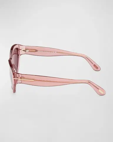 TOM FORD Penny Acetate Butterfly Sunglasses | Thumbnail 3
