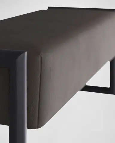 Arteriors Wilcox Leather Bench, 48" | Thumbnail 5