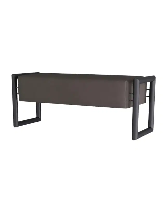 Arteriors Wilcox Leather Bench, 48"